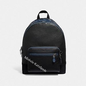 NWT COACH West Backpack with Coach Graffiti F50482
